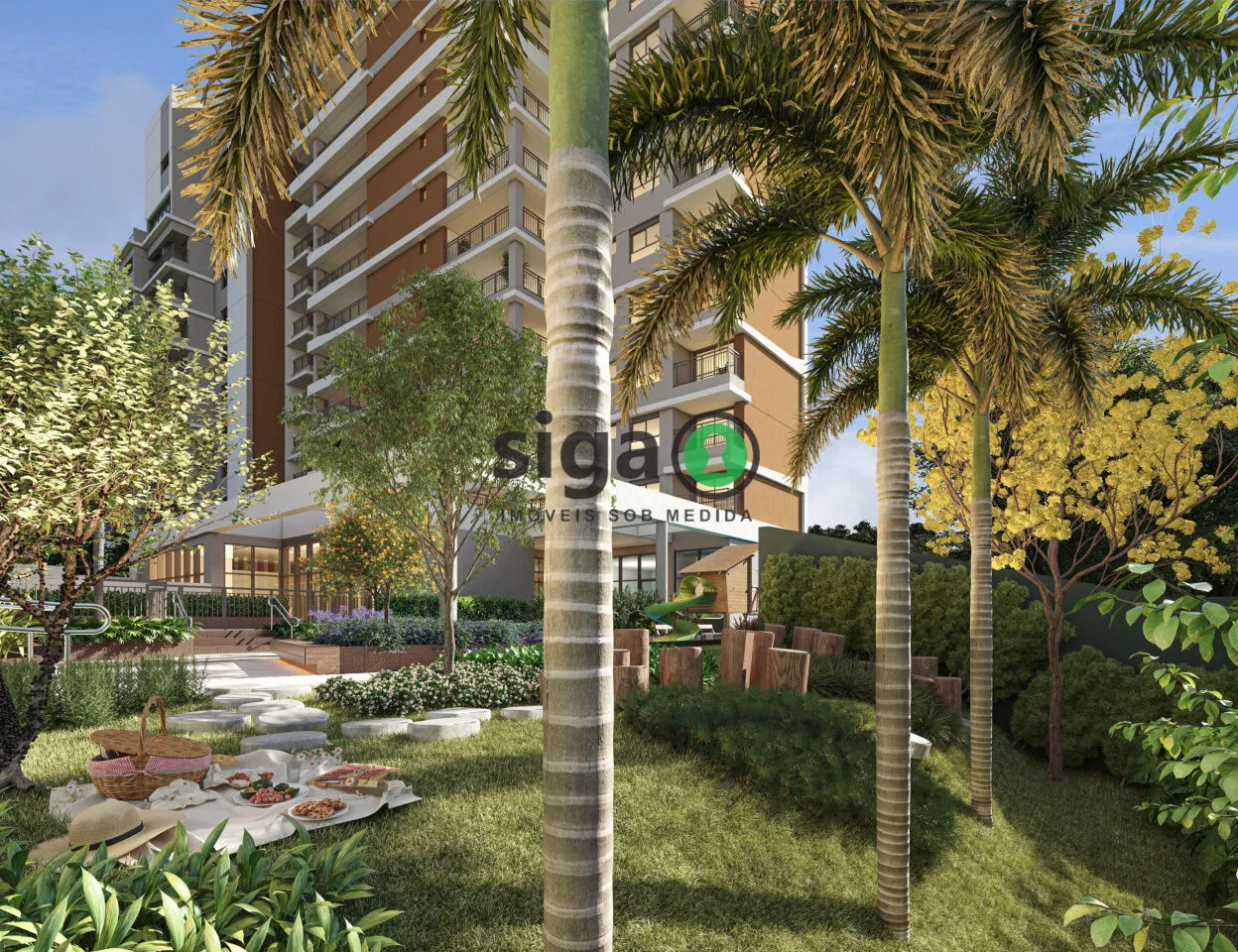 Imagem Apartamento de Alto Padrão com Varanda Gourmet 2 suítes, Lazer de clube, Próximo ao Metrô