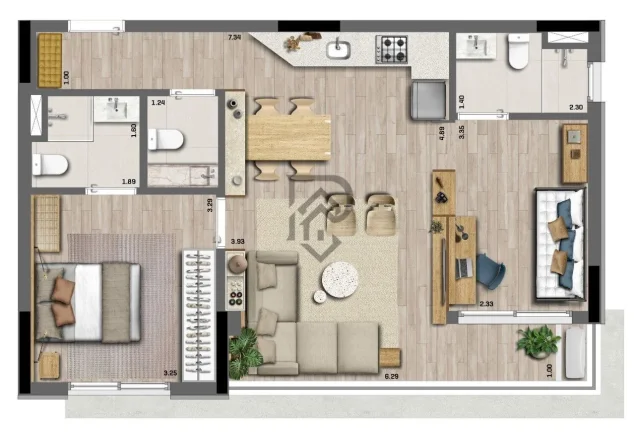 Imagem Apartamento em Moema, pronto pra morar