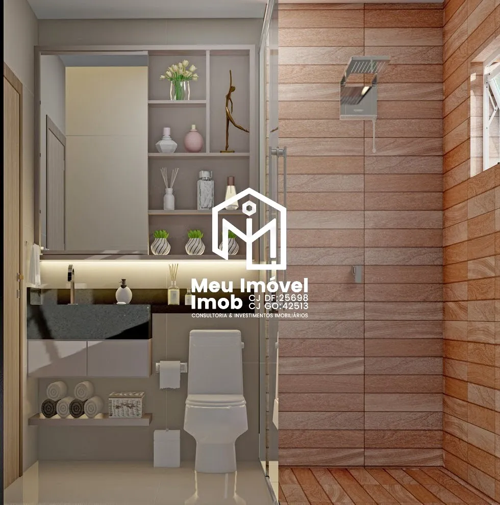 Imagem Residencial Paraty Samambaia Sul APTO 2 Quartos 1 Vaga 45m² Porcelanato