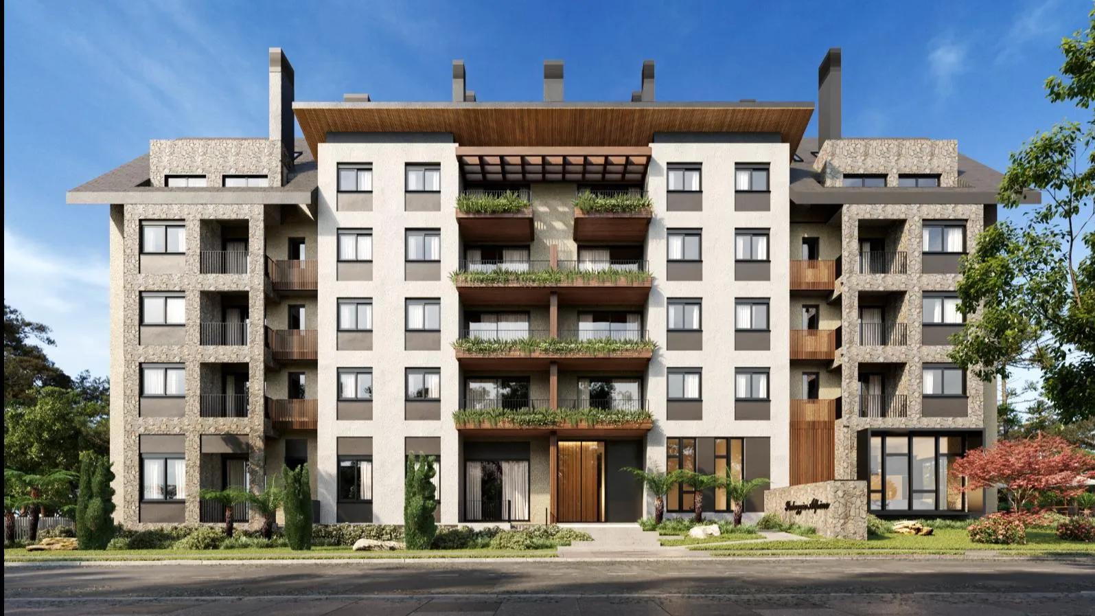 Foto do imóvel Apartamento à venda em Gramado, Planalto, com 2 quartos, 79.16m2