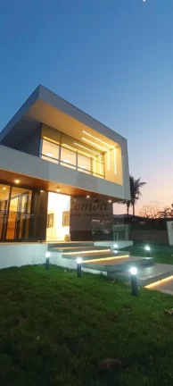 Imagem Casa de luxo em condomínio à venda em Chapada dos Guimarães-MT: 6 quartos, 4 suítes, 3 salas, 7 banheiros, 6 vagas de garagem, 400m².