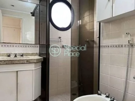 Imagem 100 metros 3 dormitórios 1 suíte lavabo dependências de empregada ( quarto + banheiro ) 2 vagas d...