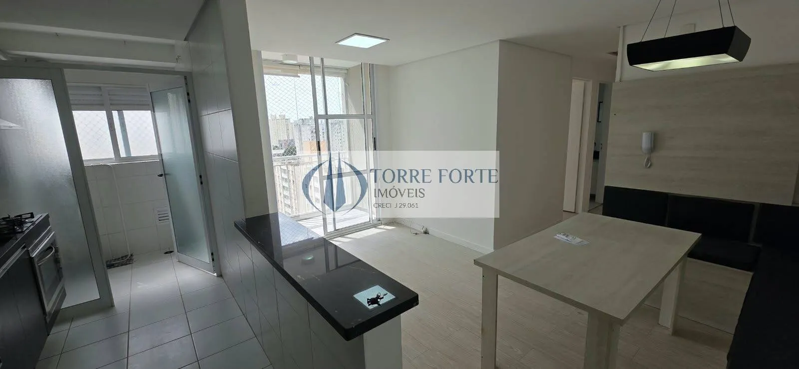 Imagem Apartamento semi-mobiliado com lazer completo