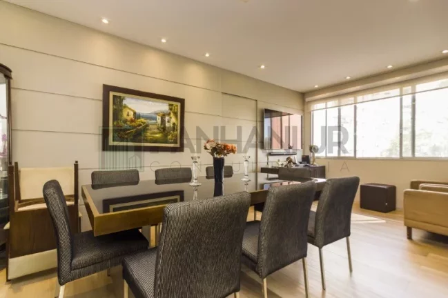 Imagem Apartamento de luxo à venda em São Paulo-SP, Jardim Europa: 3 quartos, 1 suíte, 3 salas, 4 banheiros, 3 vagas, 142m². Venha conferir!