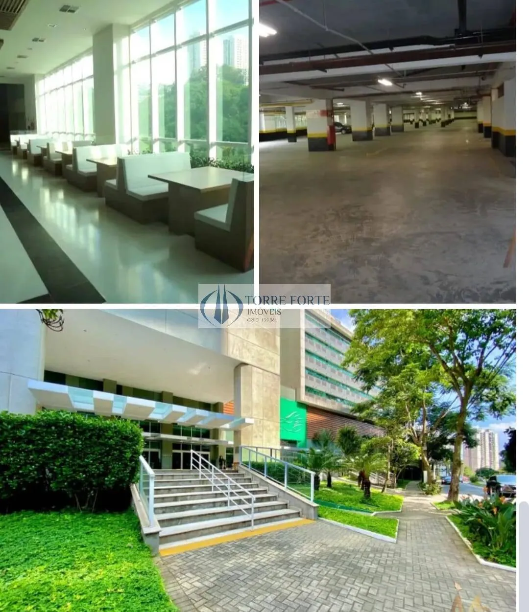 Imagem Ótima sala comercial com 38 m² 2 banheiros 1 vaga rotativa, no Jd. Caboré.