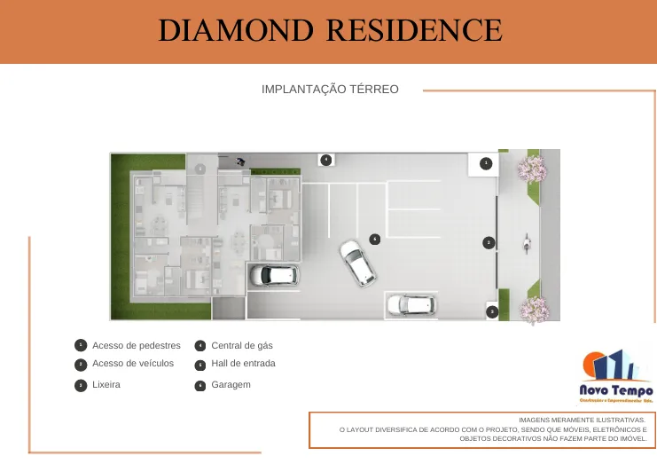 Imagem Apartamento para Venda em São José dos Pinhais, Afonso Pena, 2 dormitórios, 1 suíte, 2 banheiros, 1 vaga