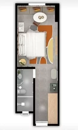 Imagem Hilton Garden - Apartamento à venda no bairro Meia Praia - Itapema/SC