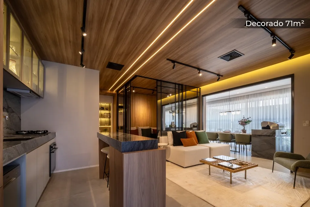 Imagem Um projeto que oferece uma ampla variedade de apartamentos, cada um com sua própria personalidade. ...