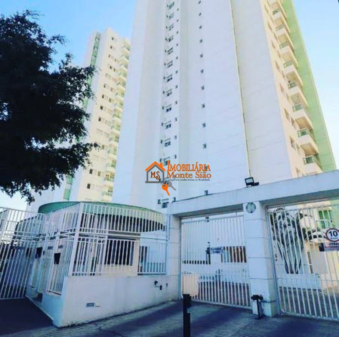 Imagem Apartamento com 3 dormitórios à venda, 80 m² por R$ 570.000,00 - Jardim Las Vegas - Guarulhos/SP
