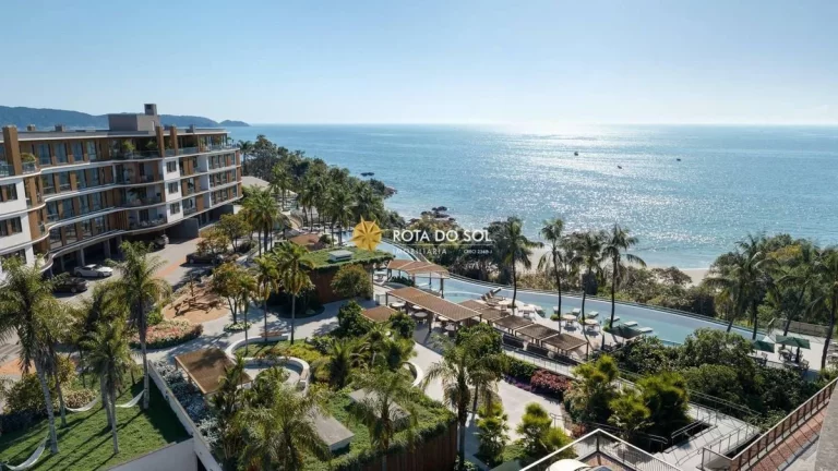 Imagem Porto Ribeiro Village Apartamento frente mar 4 suítes à venda Bombinhas SC