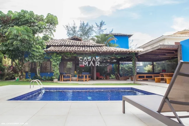 Imagem Casa de Luxo Frente Mar em Condomínio Exclusivo em Vila Luiza, Búzios-RJ - 4 Quartos, 4 Suítes, 5 Banheiros, 3 Vagas de Garagem!
