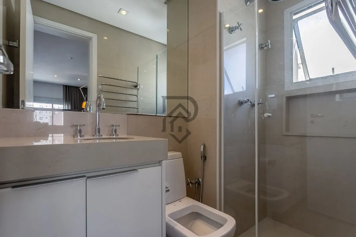 Imagem Apartamento Condomínio Humanari sala ampliada andar alto