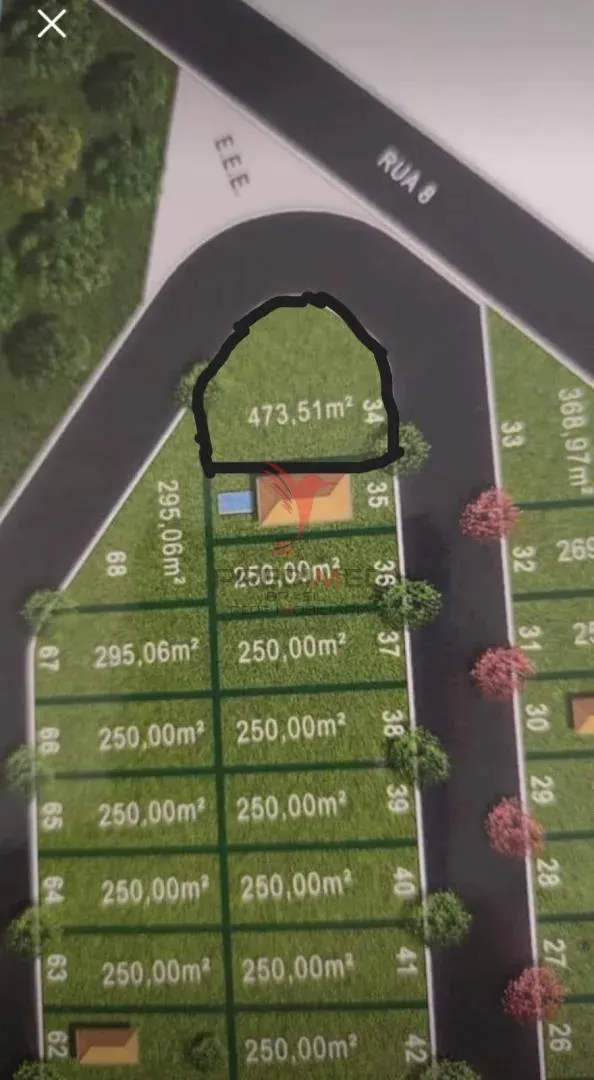 Imagem Lote plano, de esquina, a venda no Condominio Garden Ville em Itu