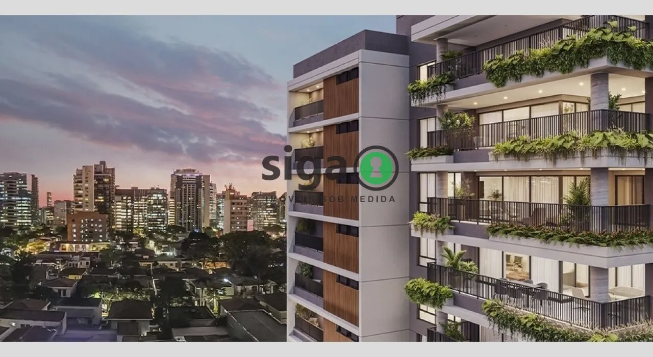 Foto do imóvel Apartamento à venda no Itaim Bibi de 219m² com 4 suítes e 4 vagas - São Paulo