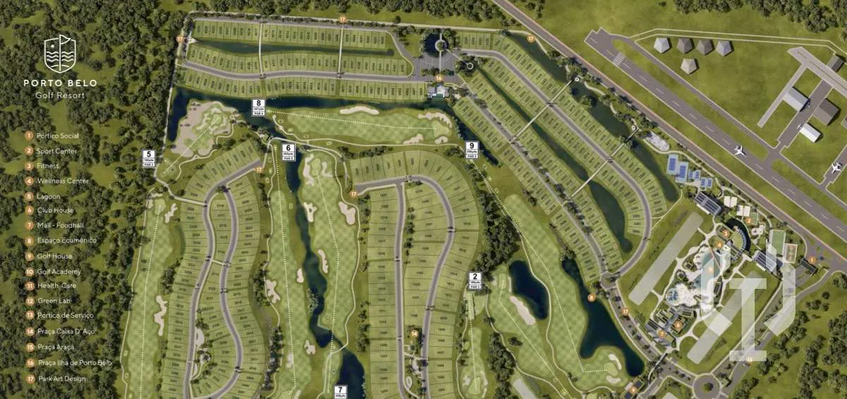 Imagem Lote em Condomínio à venda, no Porto Belo Golf All Resort, 400m2