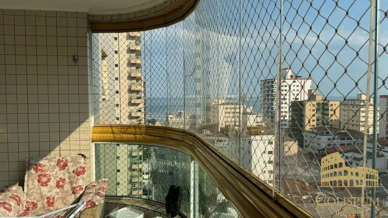 Imagem Apartamento com 3 dormitórios à venda, 114 m² por R$ 770.000 - Vila Assunção - Praia Grande/SP