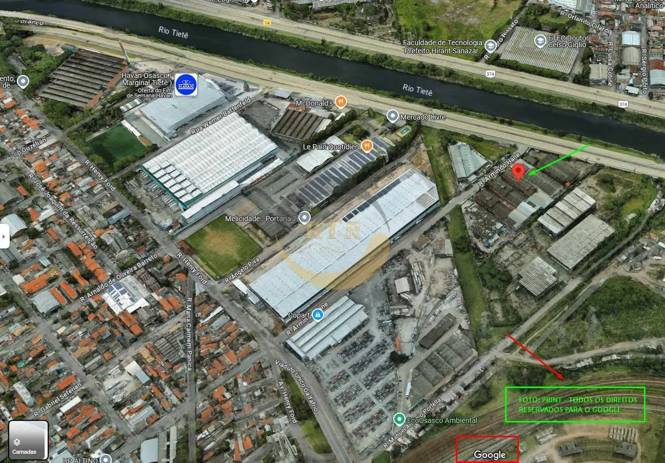 Foto do imóvel: Galpão Osasco Pres. Altino, A.T 2.776 M², AC.2.830 M², Escritórios, Conj. Banheiros, Docas