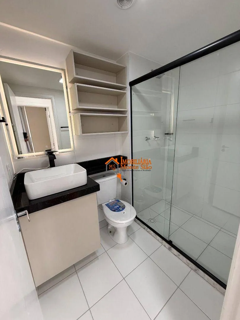 Imagem Apartamento com 2 dormitórios para alugar, 44 m² por R$ 3.300,00/mês - Vila Antonieta - Guarulhos/SP