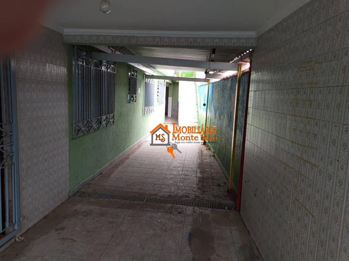 Imagem Casa térrea com 245m² de terreno, com 6 salas, oportunidade para investidor no Jardim Vila Galvão - Guarulhos/SP