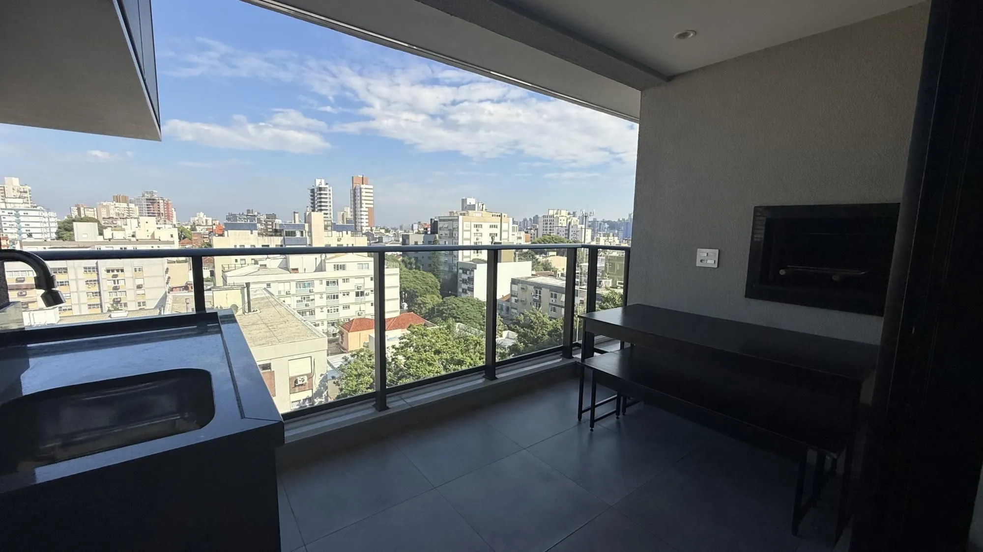 Imagem Apto 2 suítes mobiliado, vista Guaíba no Vértice Petrópolis