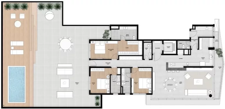 Imagem Apartamento com 3 Quartos à Venda, 200 m² em Rio Branco - Porto Alegre