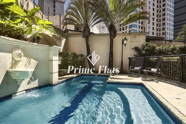 Imagem Flat disponível para venda no Marriott Executive Apartments São Paulo, com 43m², 1 dormitório e 1 vaga