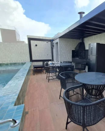 Imagem Flat à venda, no Mares Cabo Branco em João Pessoa, Cabo Branco, com 1 quarto, 18,67m2