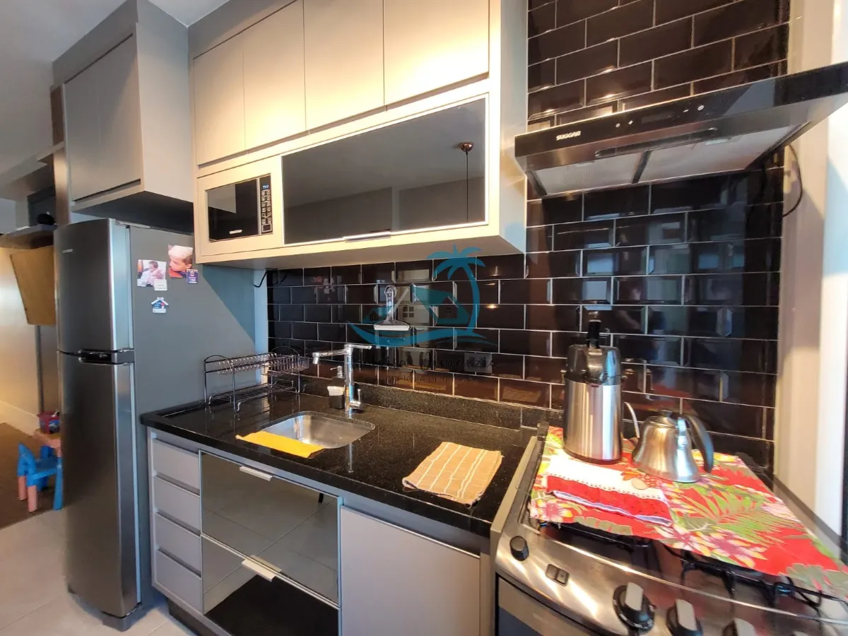 Imagem Excelente Apartamento com 3 dormitórios a venda a 250 metros da orla de Itagua em Ubatuba.