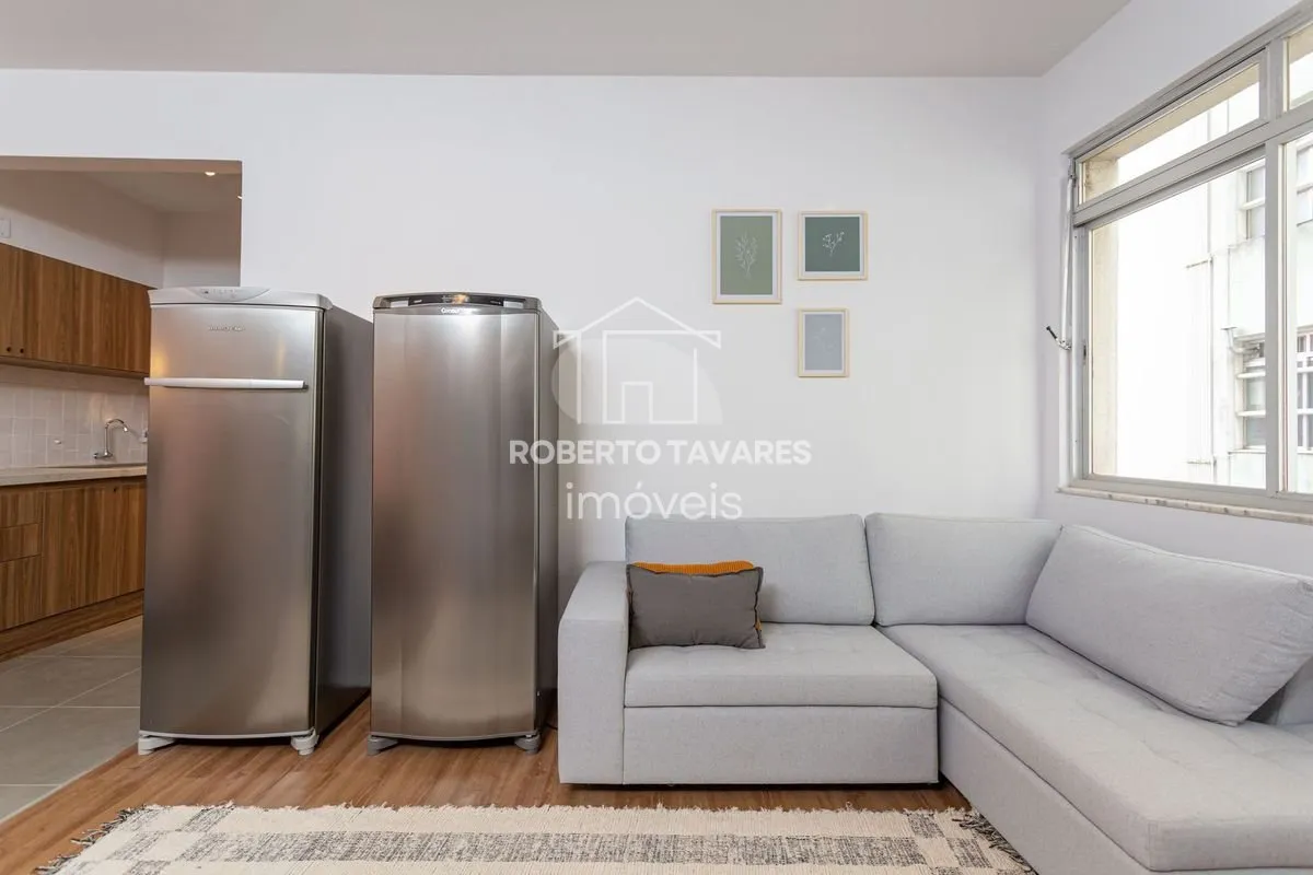 Imagem Apartamento Mobiliado e totalmente Reformado! 145 m2 úteis 5dts e 3 suítes, cozinha aberta para sala - Está a duas quadras da Av. Paulista.