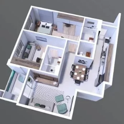 Imagem APARTAMENTO RESIDENCIAL em SÃO JOSÉ - SC, KOBRASOL