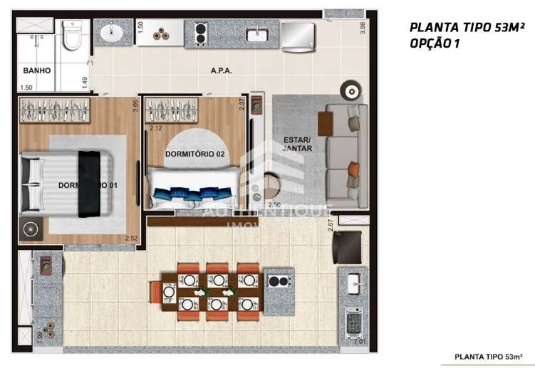 Imagem CHOICE SANTO AMARO - Apartamento à venda em São Paulo/SP