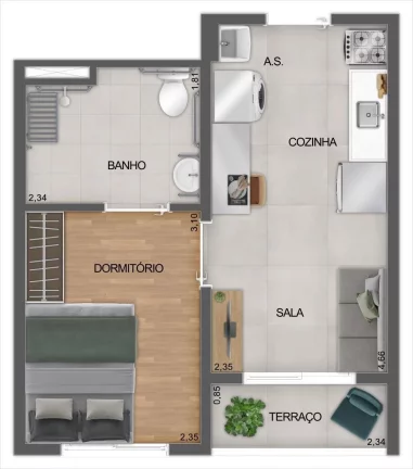 Imagem APARTAMENTO RESIDENCIAL em São Paulo - SP, Saúde