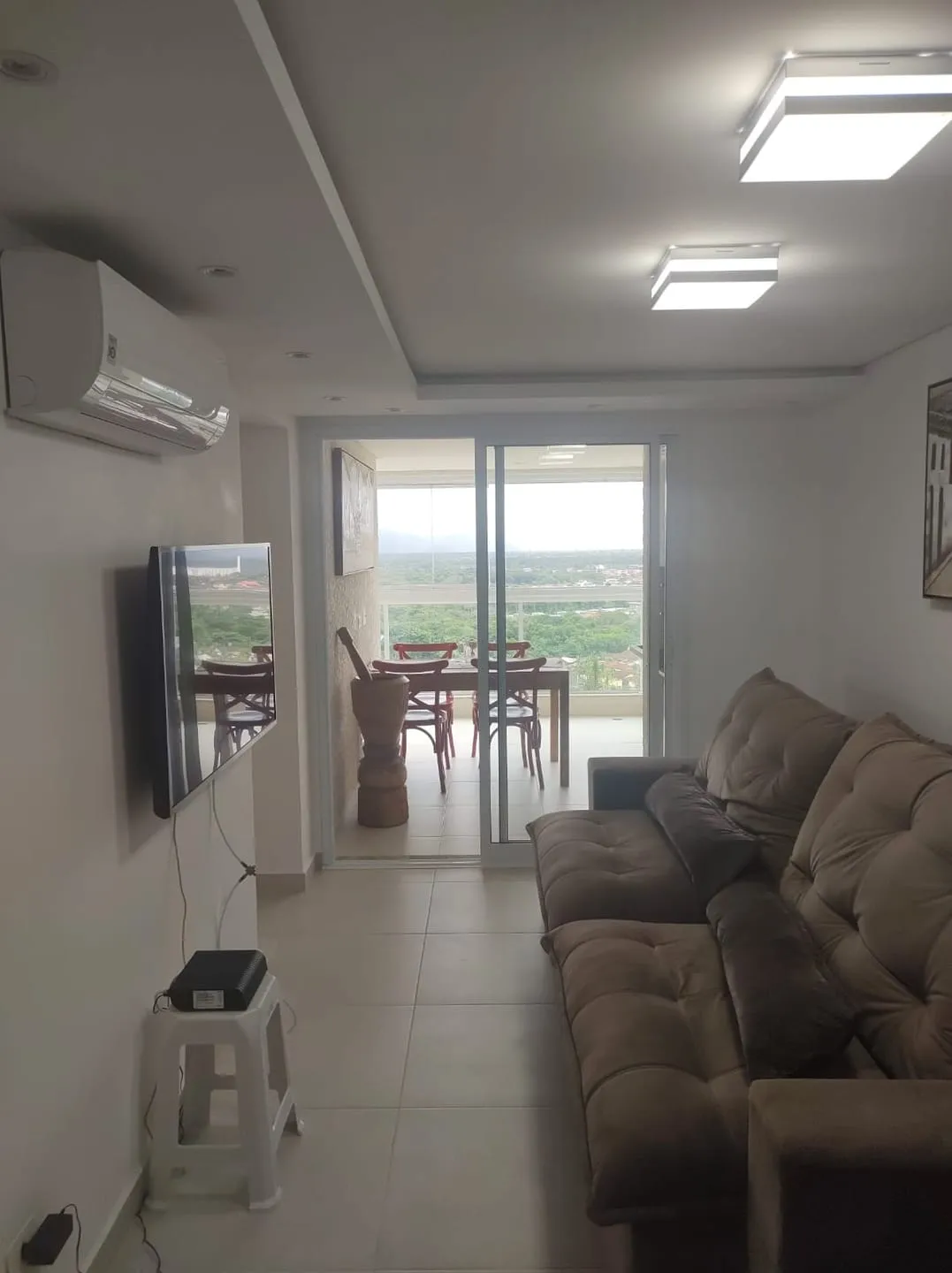 Imagem Apartamento à venda 2 Quartos, 1 Vaga, 69M², Jardim Virgínia, Guarujá - SP | Panoramique 180°