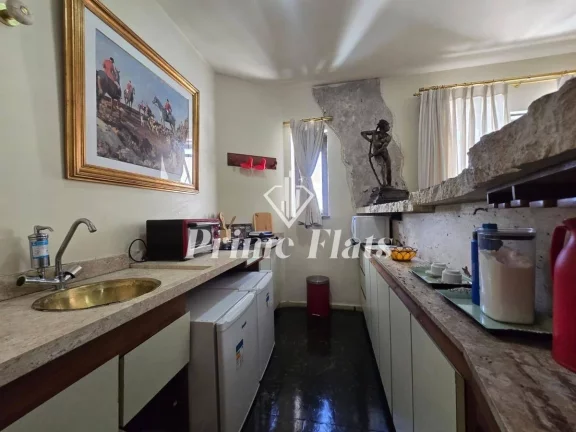 Imagem Flat disponível para venda no The Plazza Residence Flat no Jardim Paulista, com 37m², 1 dormitório e 1 vaga de garagem