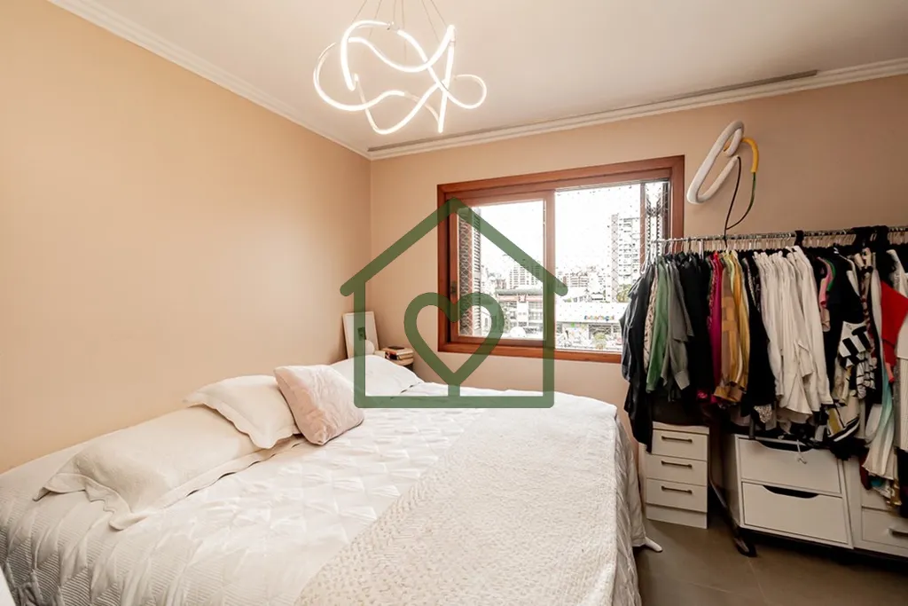 Imagem Apartamento com 96 metros de área privativa, 3 dormitórios, sendo uma suíte com closet, banheiro ...
