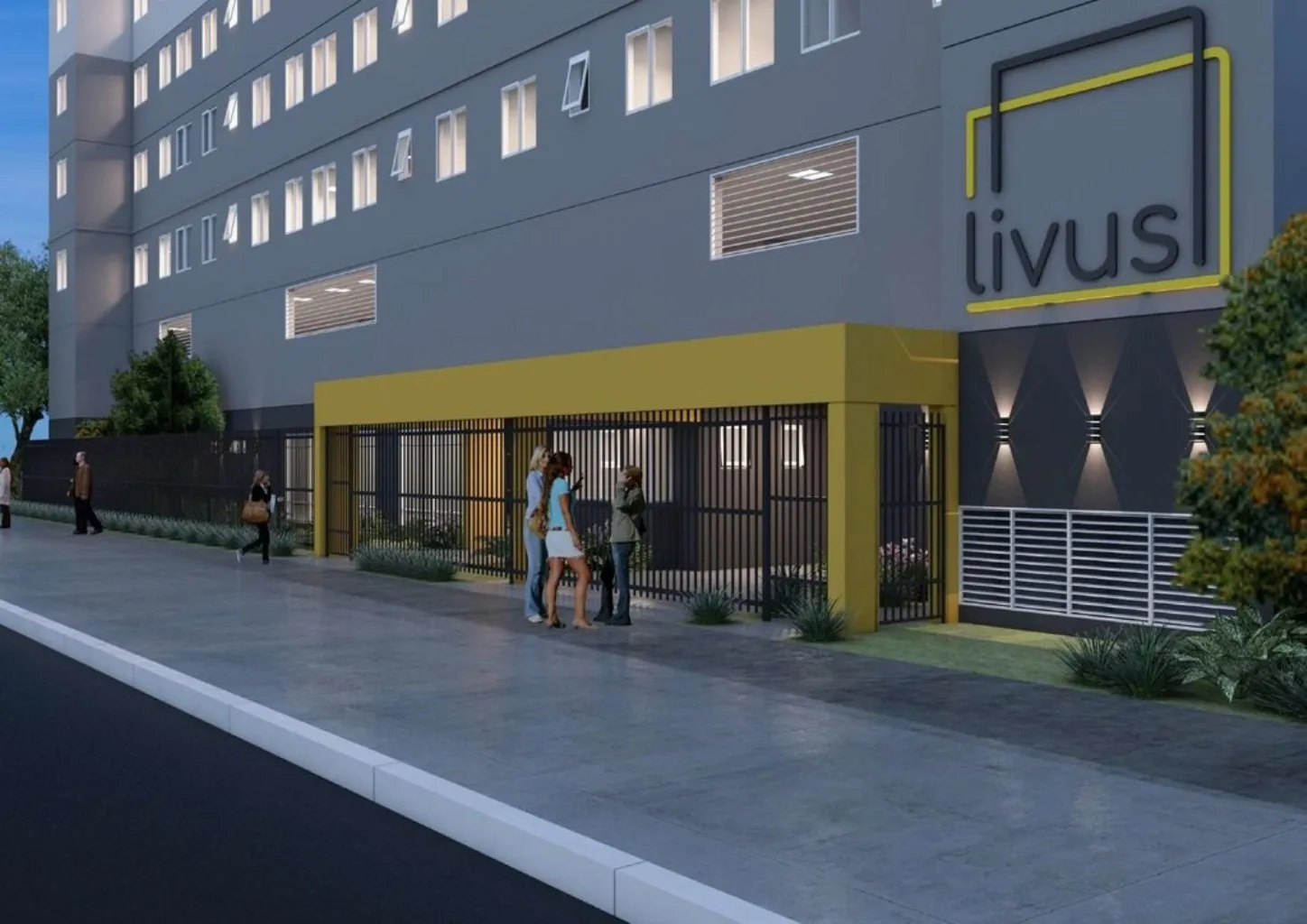 Imagem Apartamento à venda no Itaim Paulista, São Paulo-SP: 2 quartos, 1 banheiro, 41m² - Livus Barena