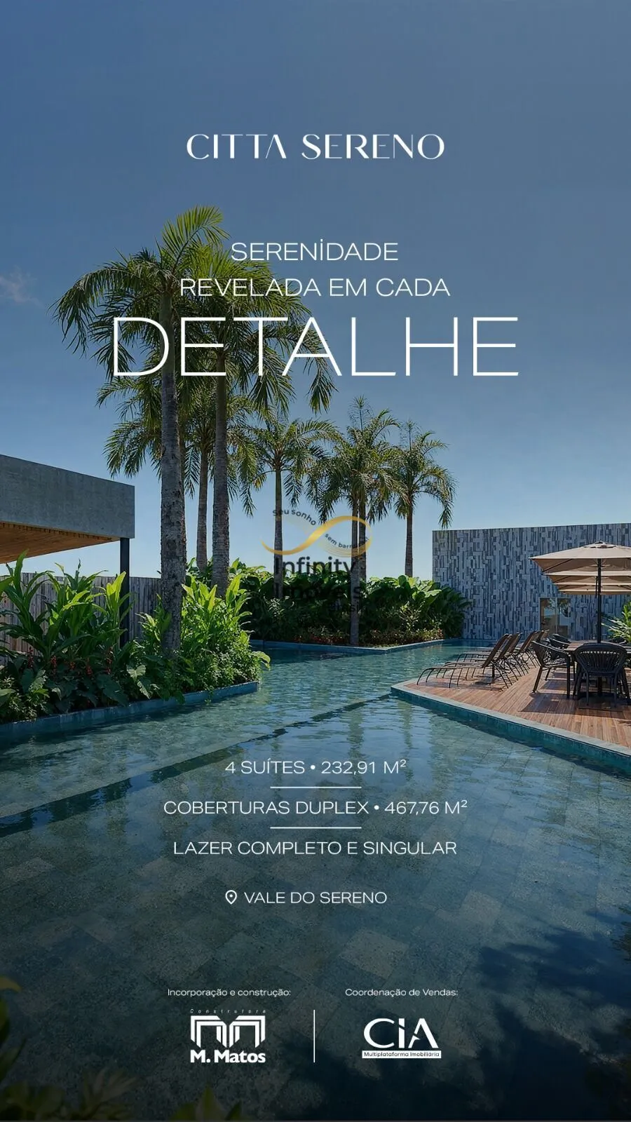 Imagem CITTÁ SERENO - Apartamento à venda no bairro Vale do Sereno - Nova Lima/MG