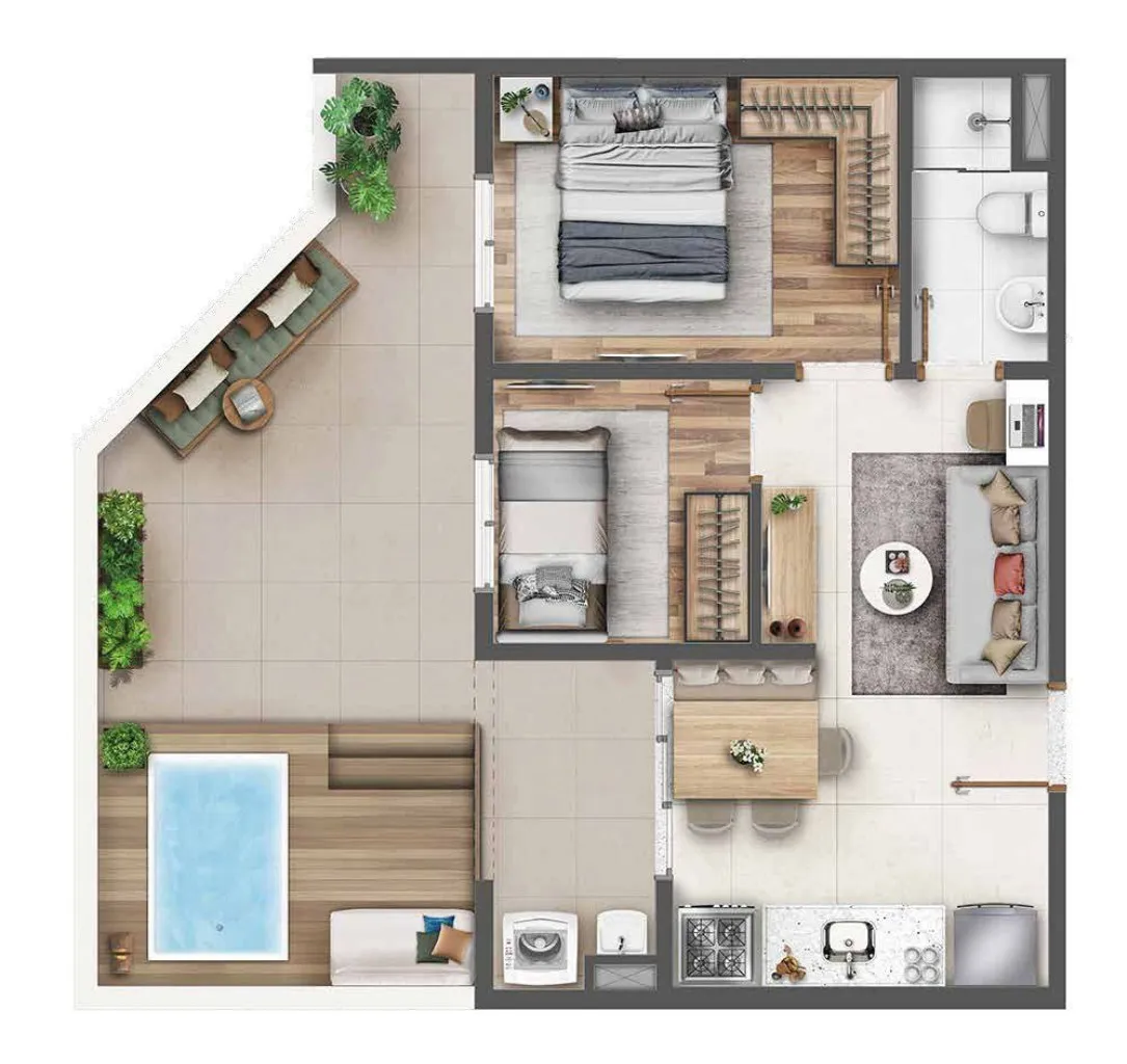 Imagem APARTAMENTO RESIDENCIAL em São Paulo - SP, Vila Carmosina