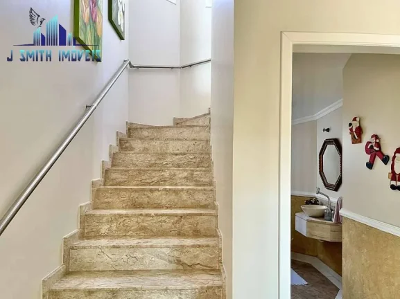 Imagem Casa maravilhosa, 4 suítes, piscina, gourmet - Cond São Paulo II