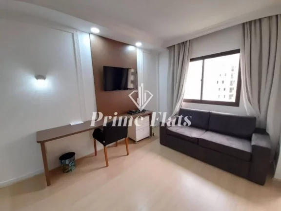 Imagem Flat disponível para locação no The World Hotels, com 30m², 1 dormitório e 1 vaga