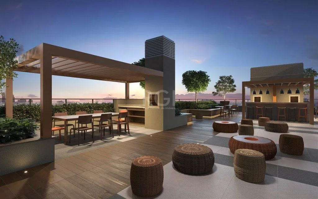 Imagem Apartamento para Venda - 27m², 1 dormitório, sendo 1 suites, 1 vaga - Partenon