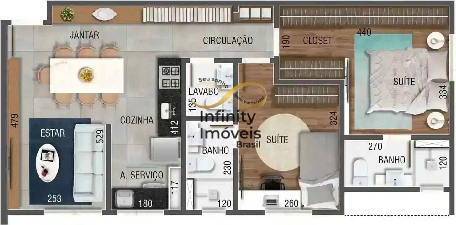 Imagem VISION LIVE SION - Apartamento à venda no bairro Sion - Belo Horizonte/MG