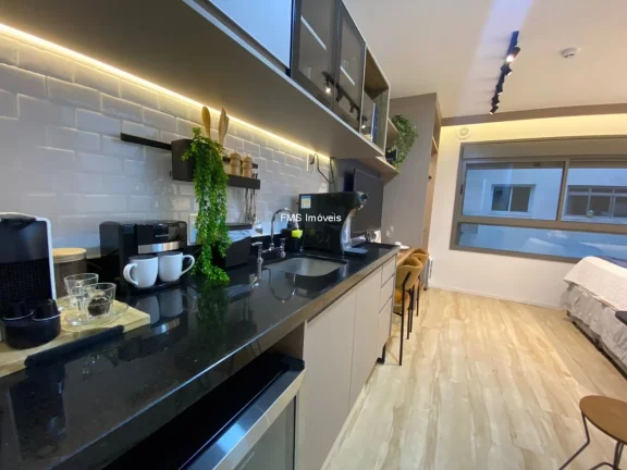 Imagem Apartamento para locação no bairro Paraíso em São Paulo-SP: 1 quarto, 1 sala, 1 banheiro, 21m² de área. Venha conferir!