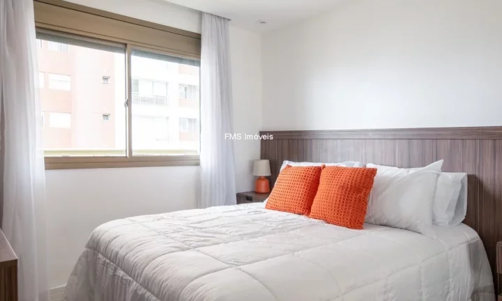 Imagem Apartamento à venda no Brooklin Paulista com 2 suítes, 2 vagas, 100m² de área.