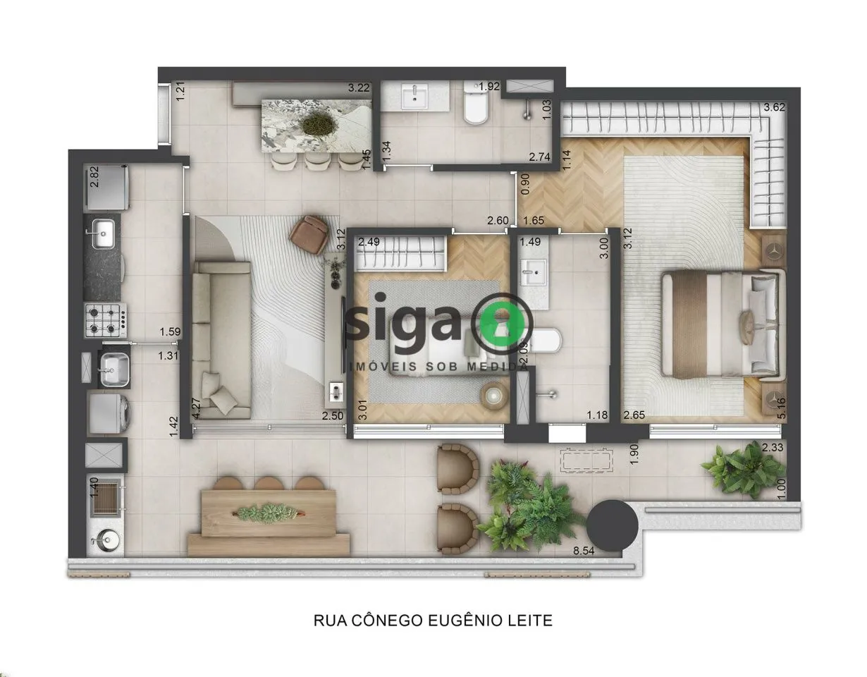 Imagem Apartamento para venda em Pinheiros, São Paulo - SP
