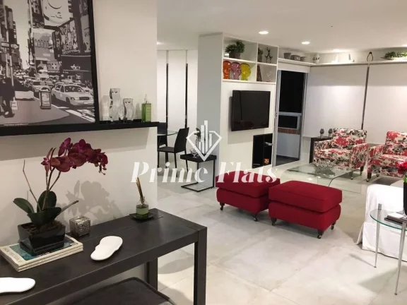 Imagem Flat disponível para venda no Condomínio Edifício George V Residence, com 117m², 2 dormitórios e 2 vagas!