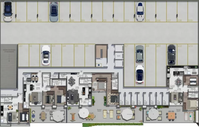 Imagem Condado San Diego - Apartamento à venda no bairro Zona Nova - Capão da Canoa/RS