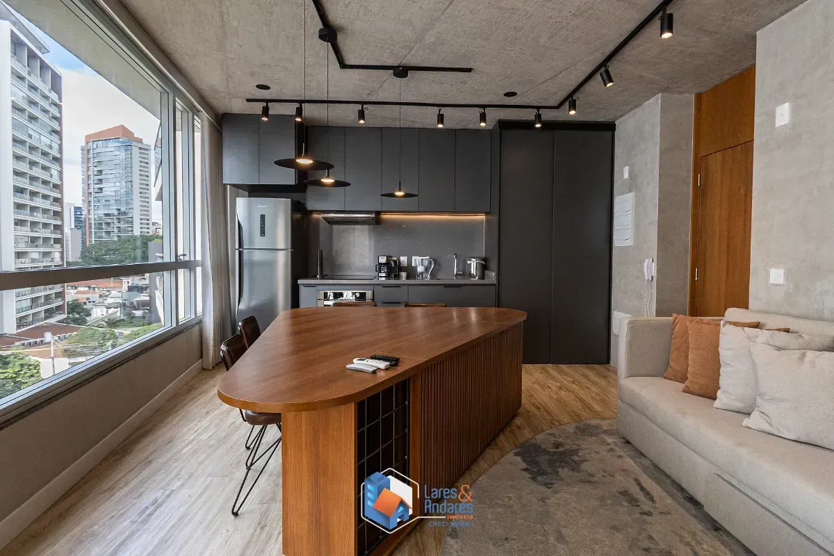Imagem Apartamento para venda em Vila Nova Conceição com 1 quarto, sendo 1 suíte, 61m²