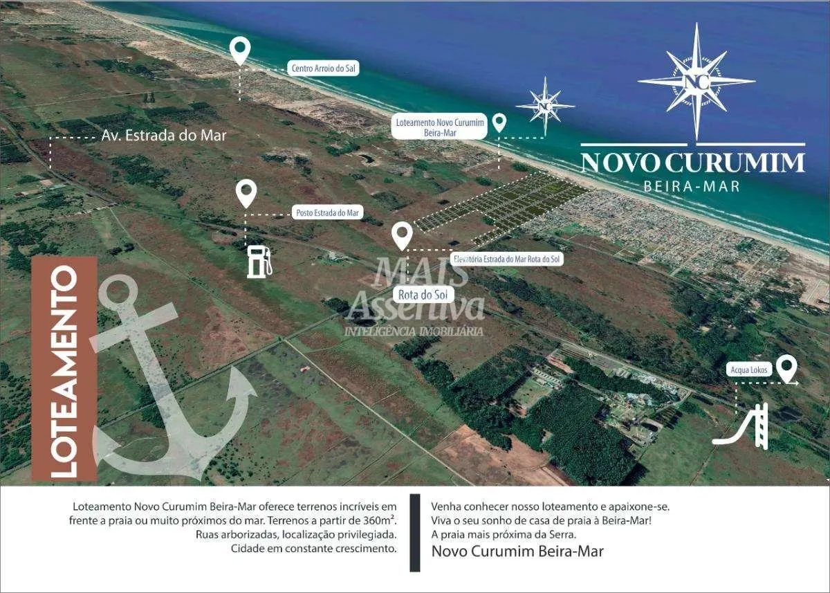 Terreno para Venda em Terra De Areia / RS no bairro Barra Dos Quirinos