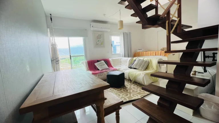 Imagem Flat à venda Riviera módulo 6 andar alto finamente decorado